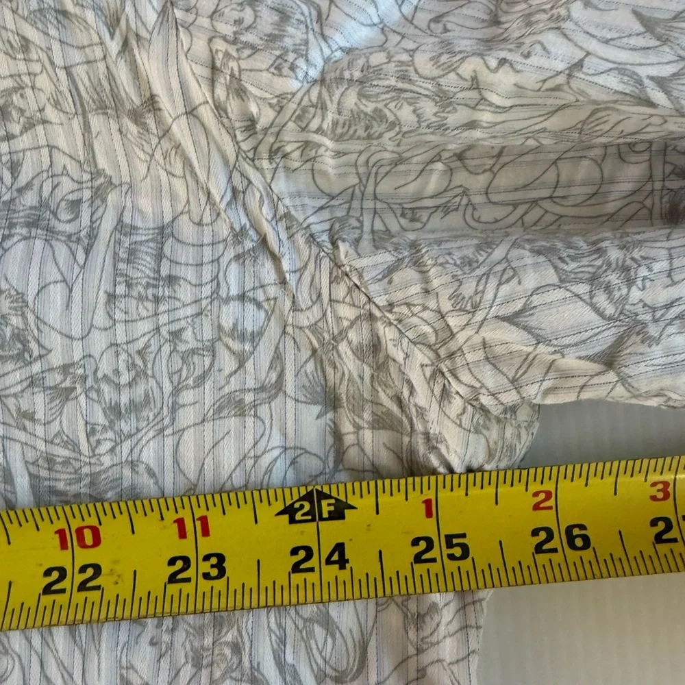 Marc Ecko Cut Sew Button Up Long Sleeve Mens XXL Women’s Graphic Print - Picture 12 of 14